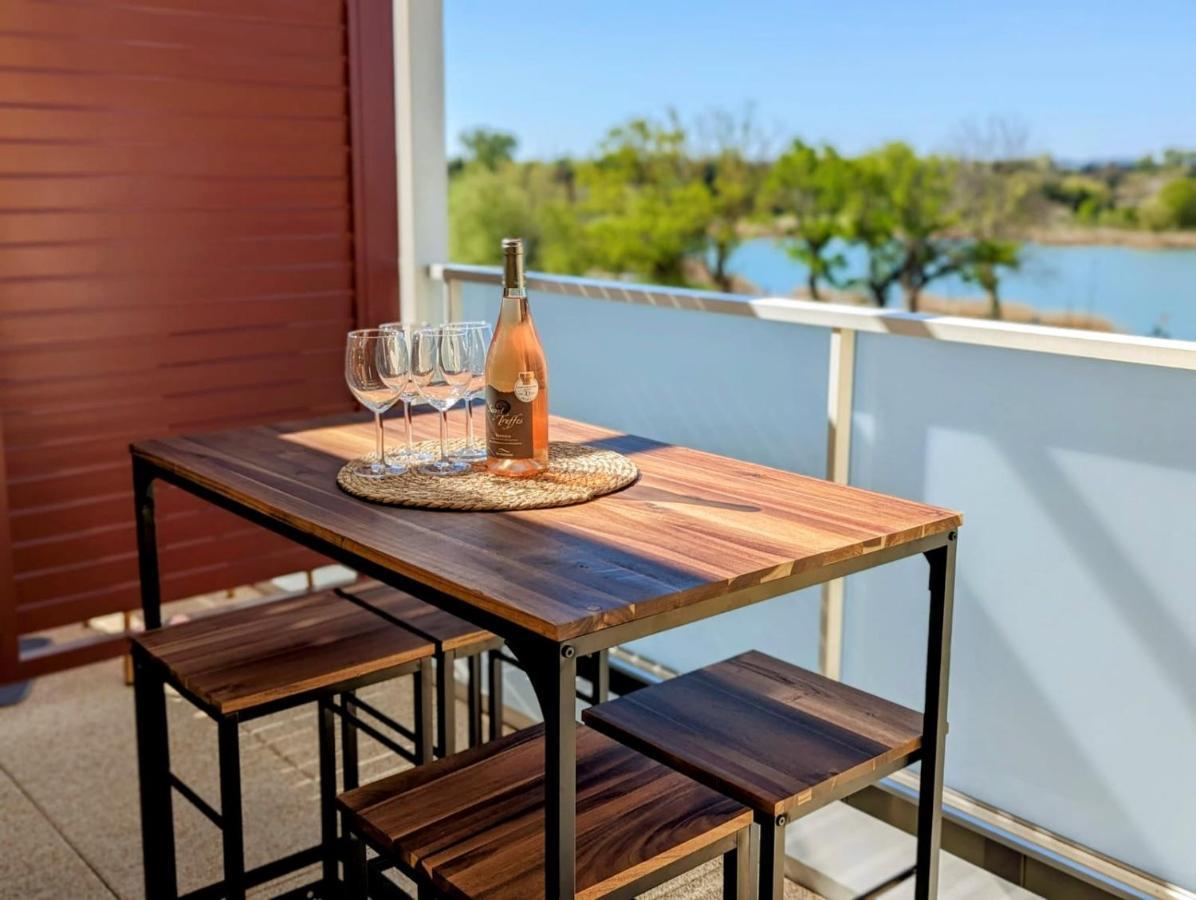 Lakeside Provence - Appartement 4 Etoiles Face Au Lac De มงโตซ์ ภายนอก รูปภาพ